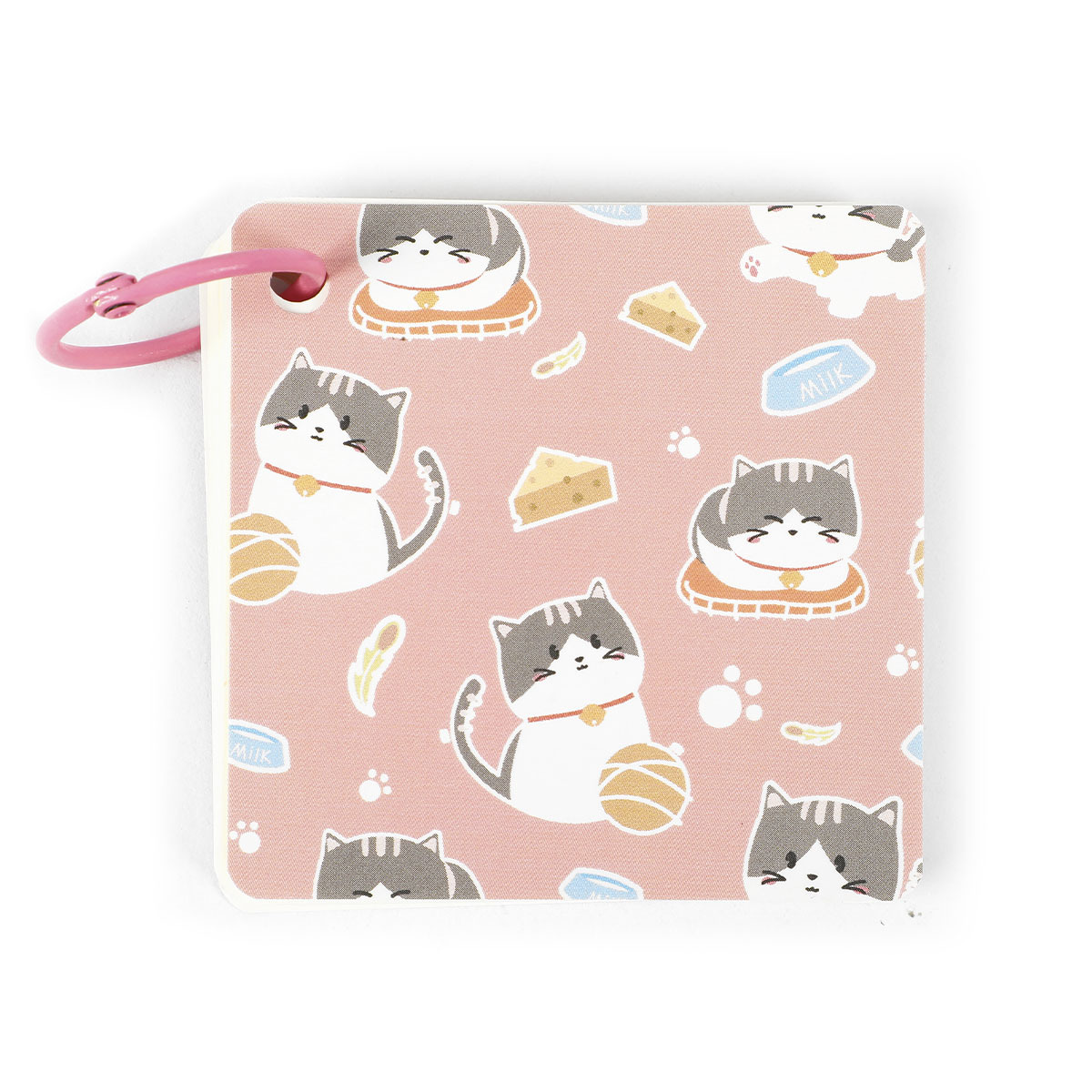 LIBRETA MINI CUADRADA BEIFA GATO 80GR 80H