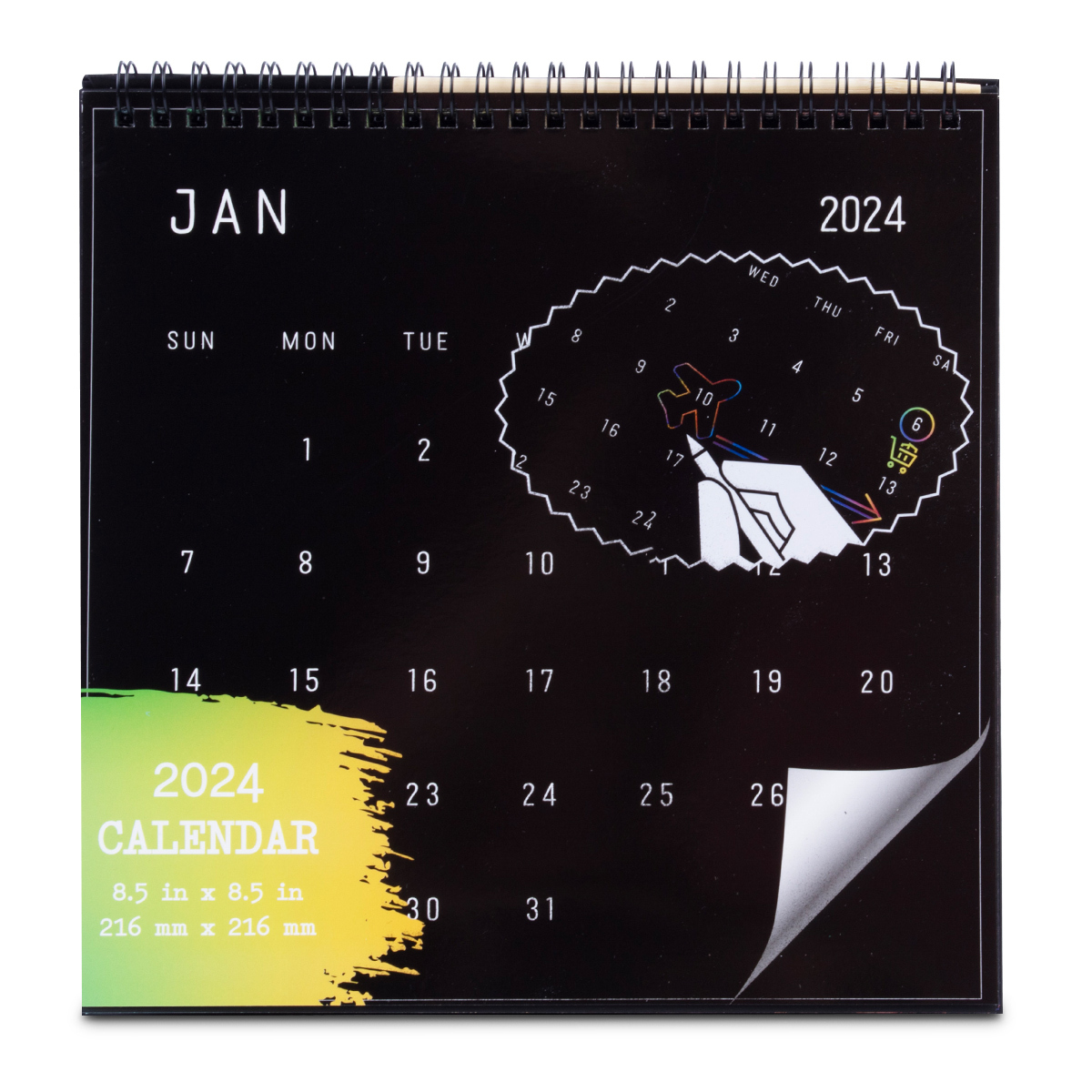 CALENDARIO CRE8 SCRATCH ART + STYLUS
