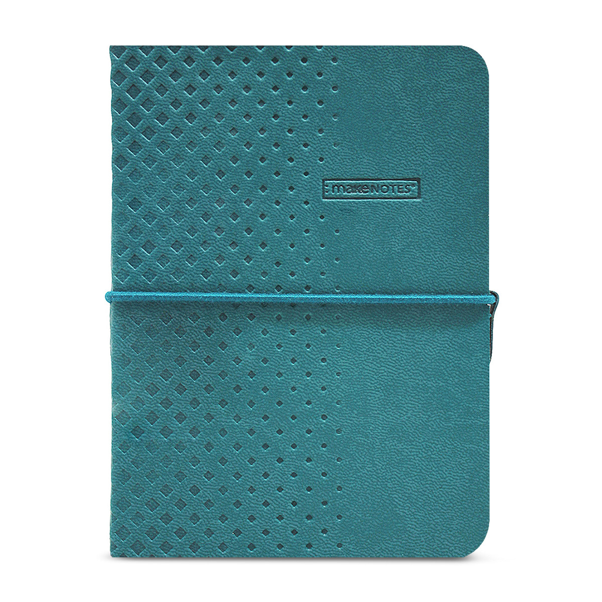 LIBRETA MAKE NOTES A6 96H CON ELASTICO COLECCION ONE COLOR OCEAN
