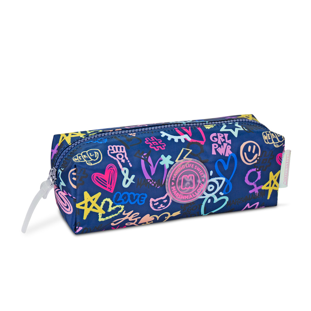 ESTUCHE DKT SCRIBBLE PINK/NAVY