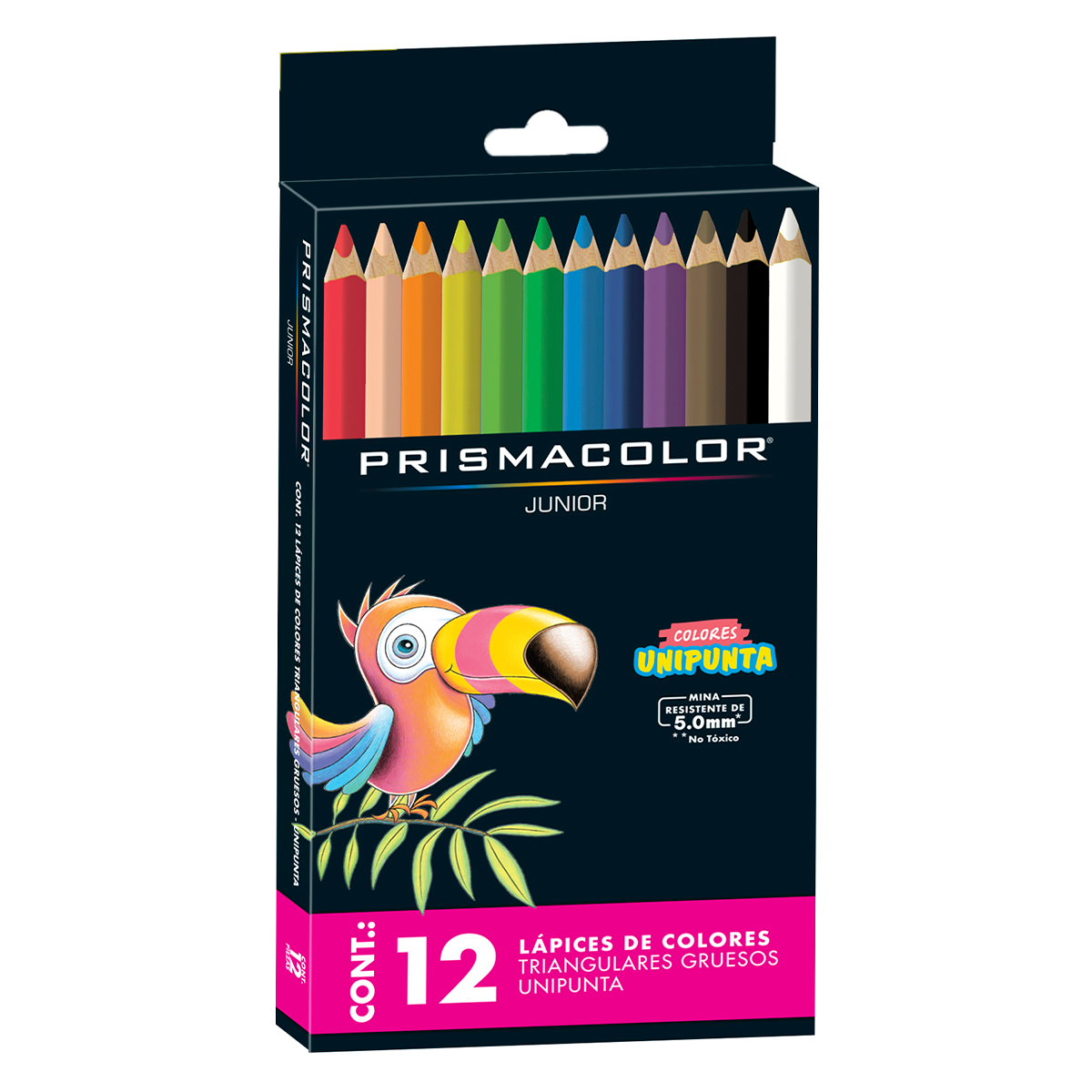 LAPICES DE COLOR PRISMACOLOR JUNIOR TRIANGULAR 12U