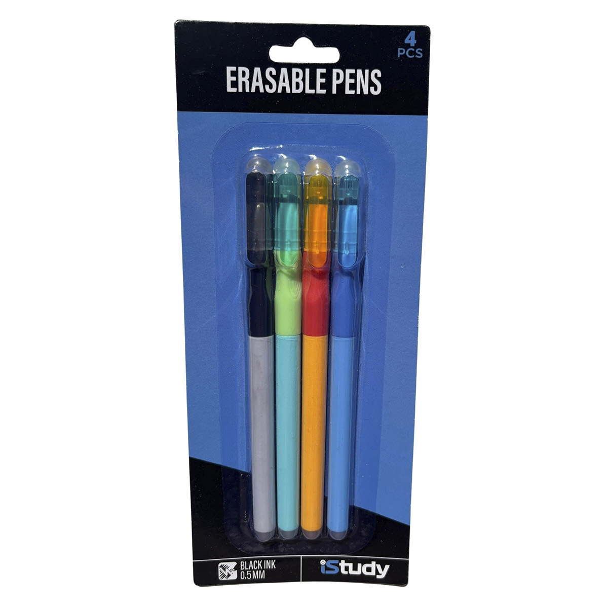 BOLIGRAFO ISTUDY BORRABLES PUNTA 0.5MM 4U