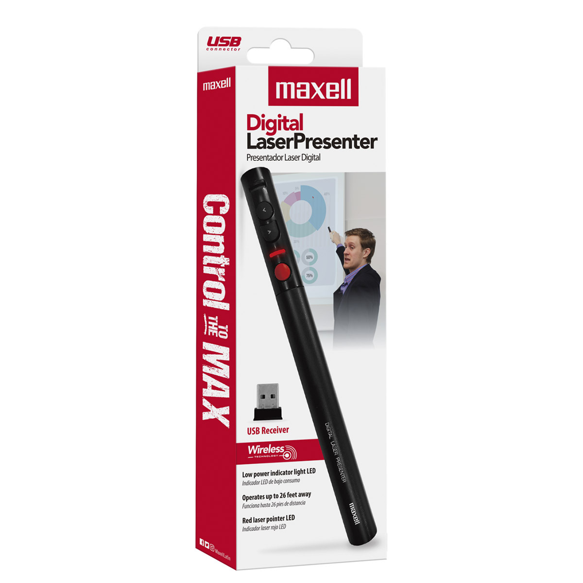 PRESENTADOR MAXELL INALAMBRICO AC-DLPC200