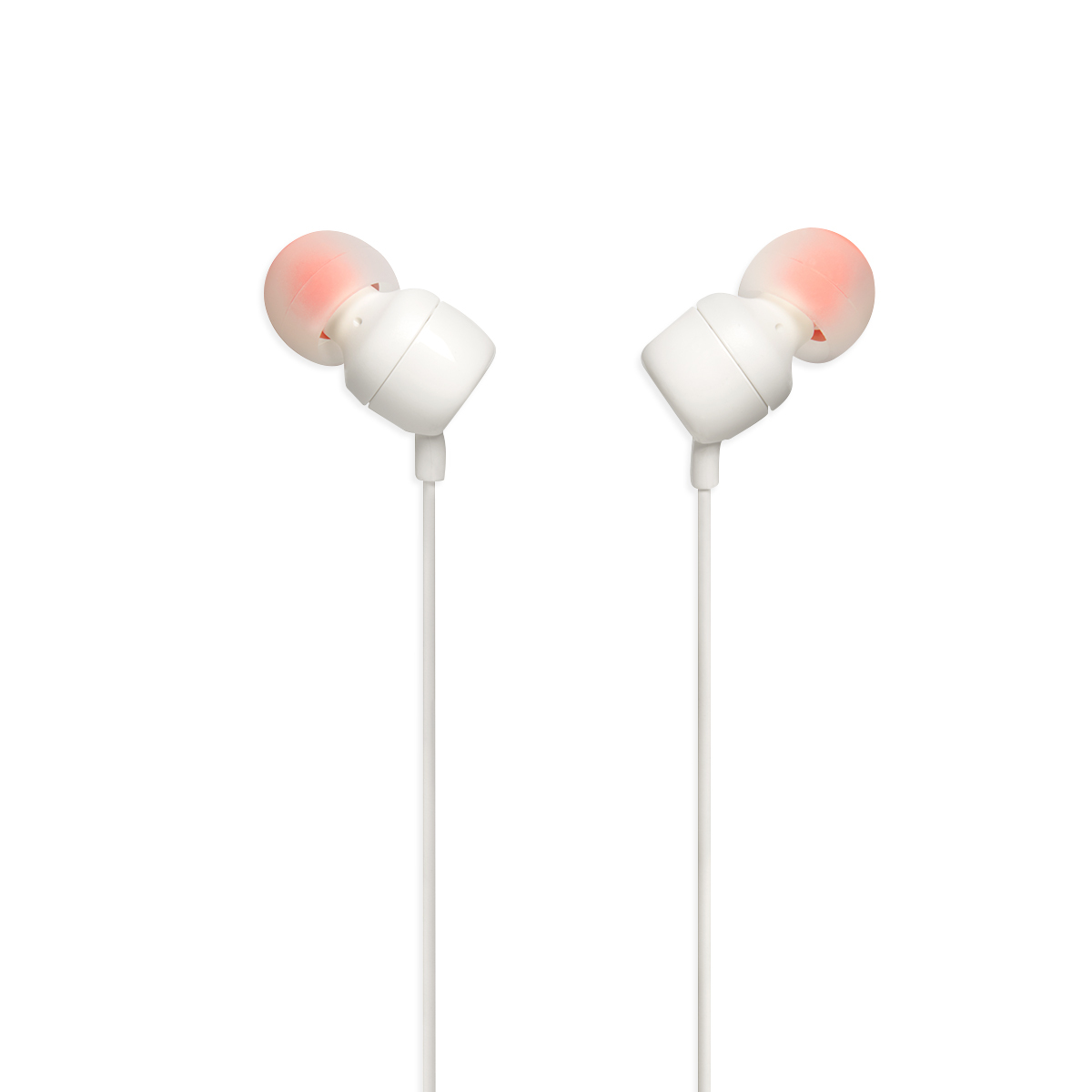 AUDIFONO JBL ALAMBRICO BLANCO T110