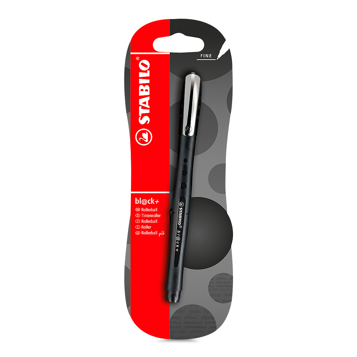 ROLLERBALL TINTA NEGRA STABILO