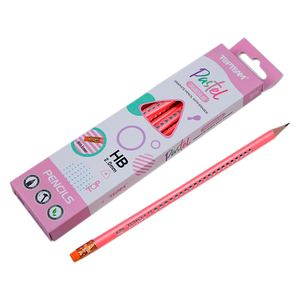 LAPIZ DE GRAFITO TRIANGULAR ROSADO TOP TEAM 2.00 HP 12U LAPIZ DE GRAFITO TRIANGULAR ROSADO TOP TEAM 2.00 HP 12U