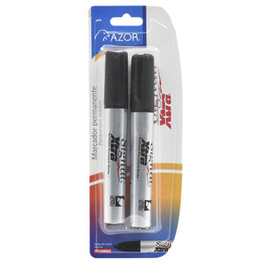 MARCADOR PERMANENTE SIGNAL XTRA NEGRO 2U MARCADOR PERMANENTE SIGNAL XTRA NEGRO 2U