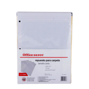 REPUESTO DE HOJAS T/CARTA 100 HJS C7 OFFICE DEPOT VALUE REPUESTO DE HOJAS T/CARTA 100 HJS C7 OFFICE DEPOT VALUE
