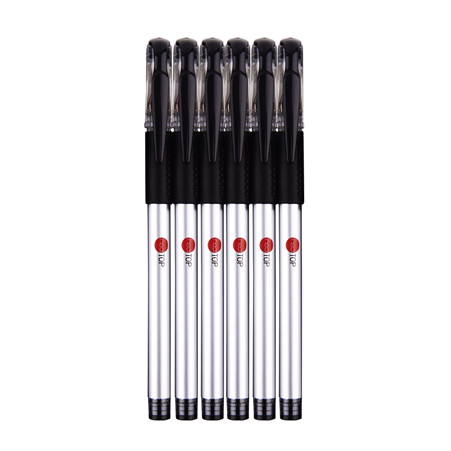 BOLIGRAFO DE GEL PUNTO EXTRAFINO COLOR NEGRO B/6