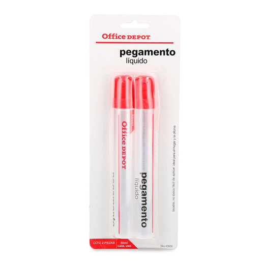 GLUE PEN OFFICE DEPOT 2PK 50ML