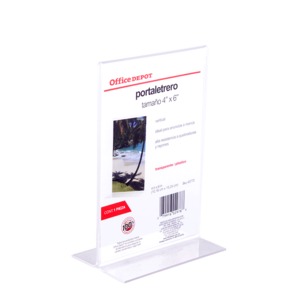 PORTA LETRERO OFFICE DEPOT 4 X 6 PORTA LETRERO OFFICE DEPOT 4 X 6
