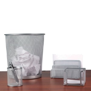 SET 4 PIEZAS MESH PLATA SET 4 PIEZAS MESH PLATA