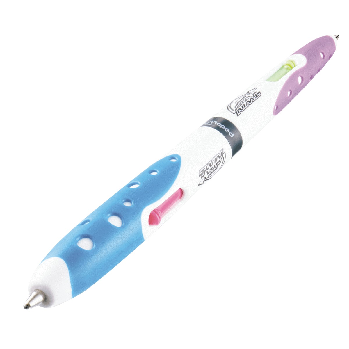 BOLIGRAFO MAPED TWIN TIP (4 COLORES, BLISTER 1PZA)