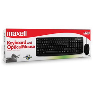 COMBO MAXELL TECLADO Y MOUSE A002138 COMBO MAXELL TECLADO Y MOUSE A002138