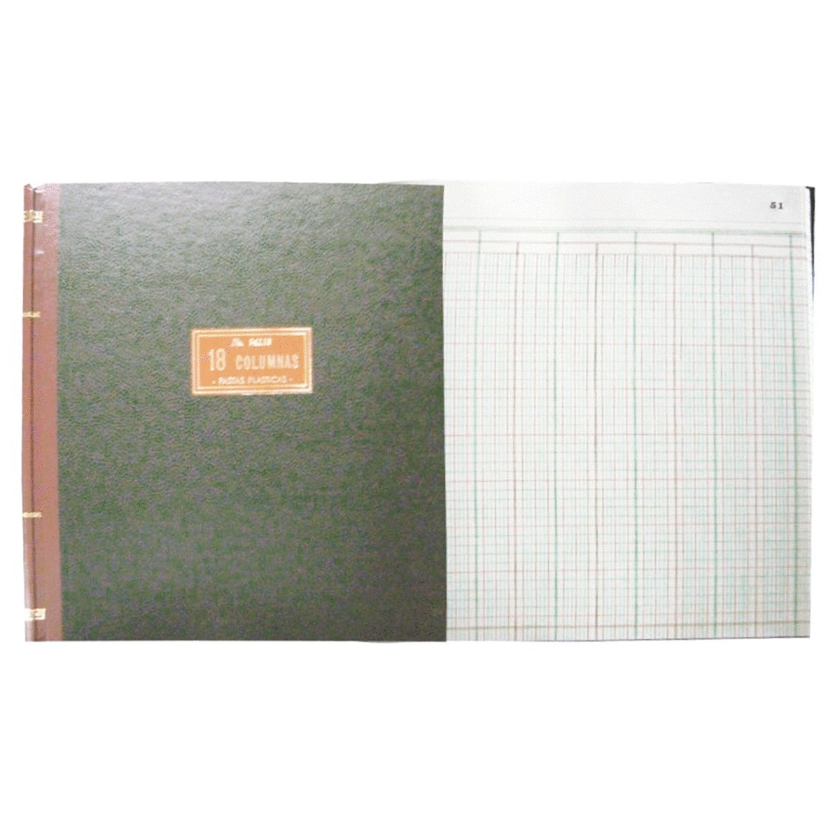 LIBRO TABULAR 18 COLUMNAS 100H