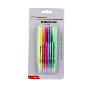 MARCATEXTO BORRABLE AM, RS, AZ, VD 4PZS MARCATEXTO BORRABLE AM, RS, AZ, VD 4PZS