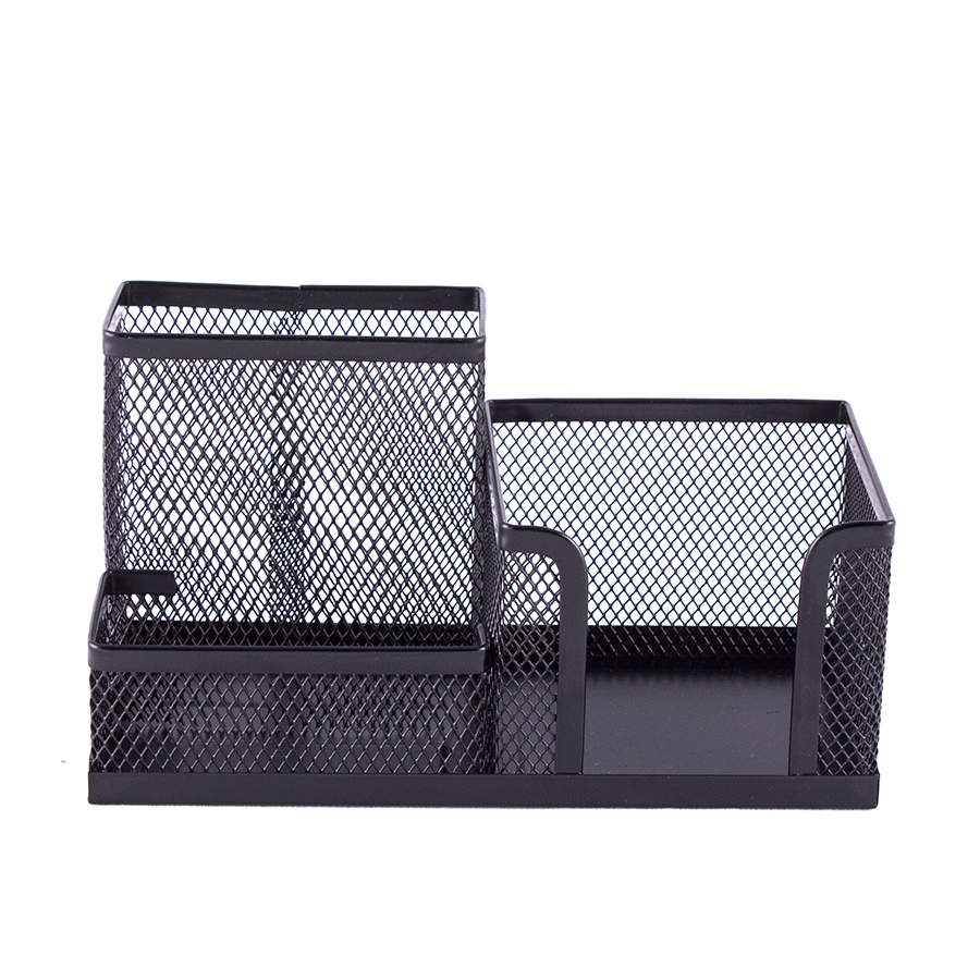 PORTALAPICES C/PORTA POST IT Y PORTA CLIPS NGO MESH