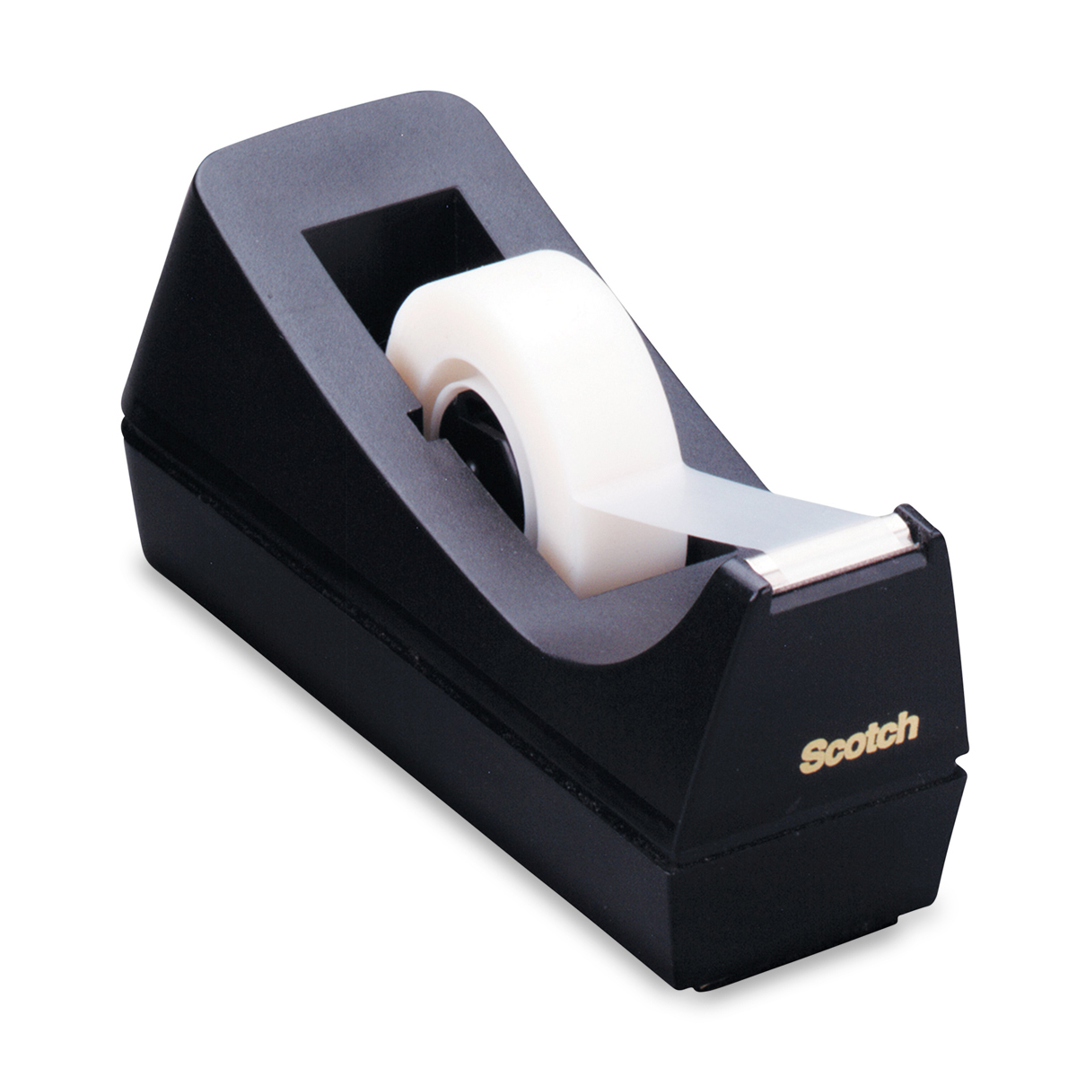 POST-IT DISPENSADOR DE CINTA ADHESIVA, NEGRO, C-38