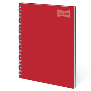 CUADERNO ESPIRAL RAYA SCRIBE (POLYCOVER,200H) CUADERNO ESPIRAL RAYA SCRIBE (POLYCOVER,200H)