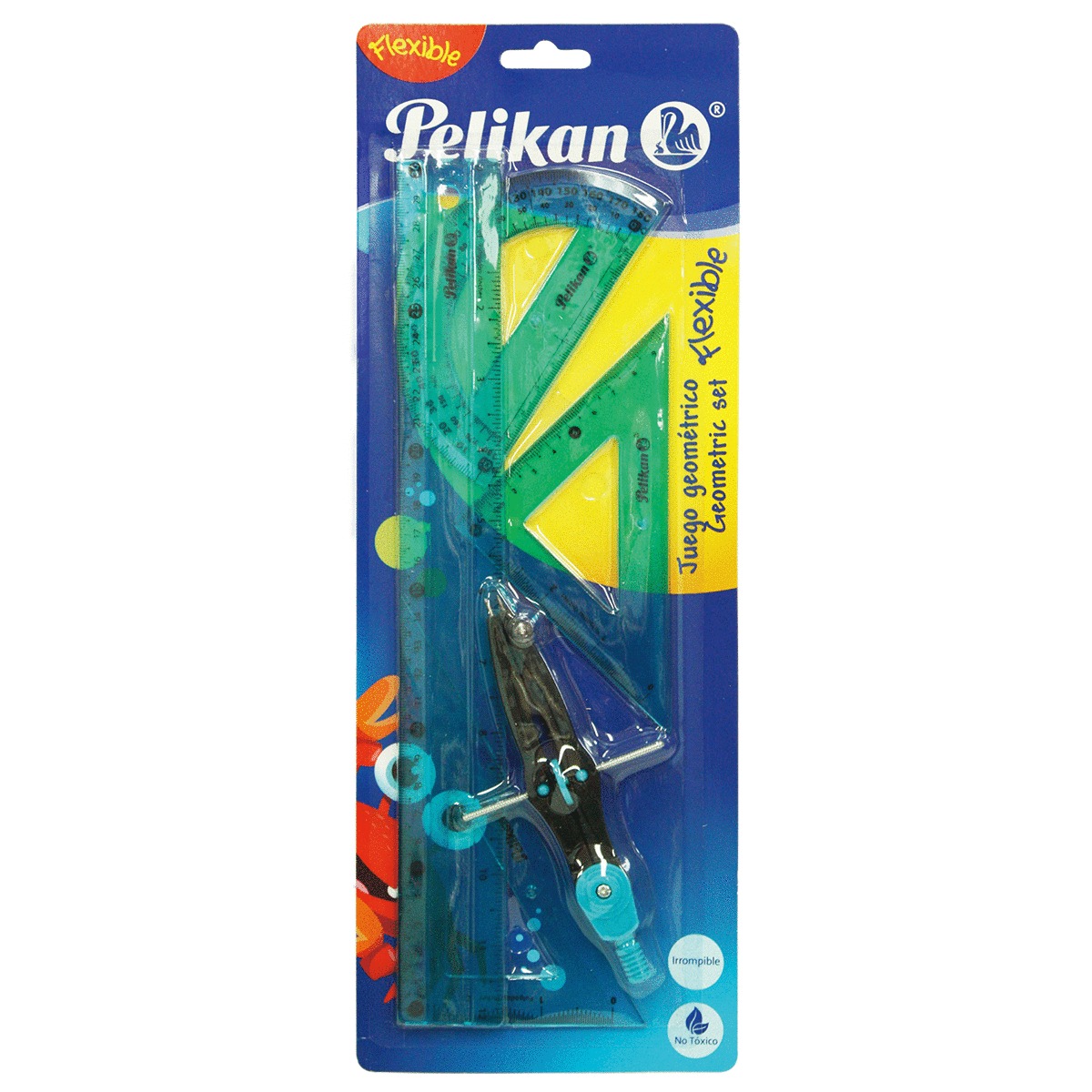 JUEGO GEOMETRICO 5 PIEZAS MEDIANO