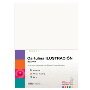 CARTULINA ILUSTRACION 38X51 PQ 4PZ CARTULINA ILUSTRACION 38X51 PQ 4PZ