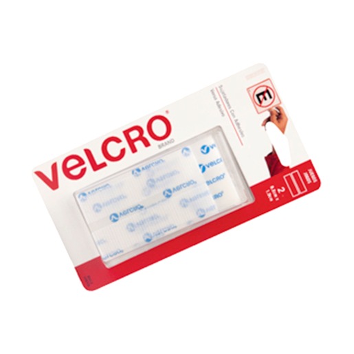 VELCRO TIRAS 2JGOS 8.8 X 1.9CM BLANCO