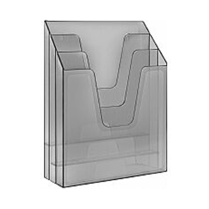 ORGANIZADOR OFICINA VERTICAL 3 DIV HUMO ORGANIZADOR OFICINA VERTICAL 3 DIV HUMO