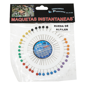 RUEDA DE ALFILER MULTICOLOR RUEDA DE ALFILER MULTICOLOR