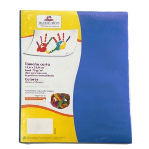 PAPEL EUROCOLOR COLORES INTENSOS 100H PAPEL EUROCOLOR COLORES INTENSOS 100H