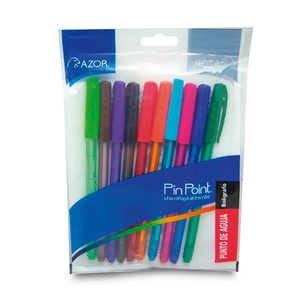 BOLIGRAFO AZOR PINPOINT FINO COLORES SURTIDOS 12U BOLIGRAFO AZOR PINPOINT FINO COLORES SURTIDOS 12U