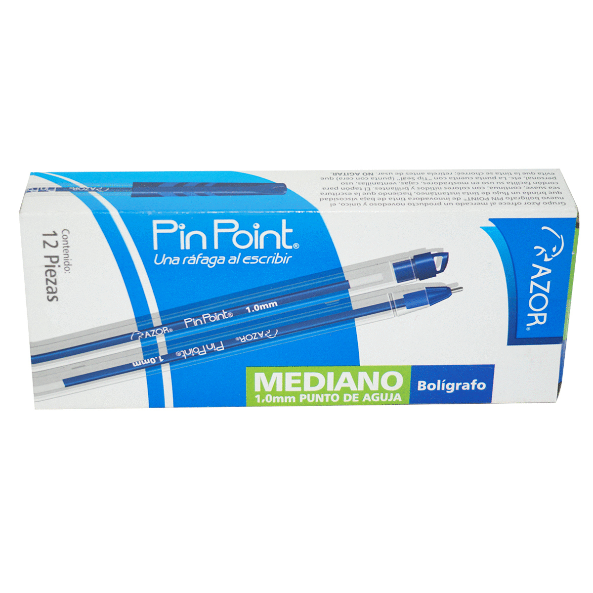 BOLIGRAFO PIN POINT AZUL C/12