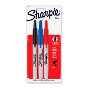 SHARPIE RT SURTIDO B/3