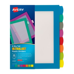SEPARADOR PLASTICO C/VENTANA 8 PESTANAS SEPARADOR PLASTICO C/VENTANA 8 PESTANAS