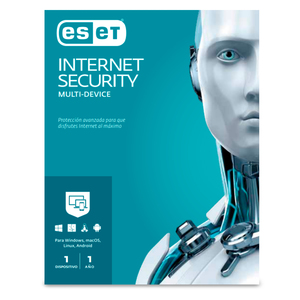 ESET INTERNET SECURITY 1 AÑO/ 1 PC