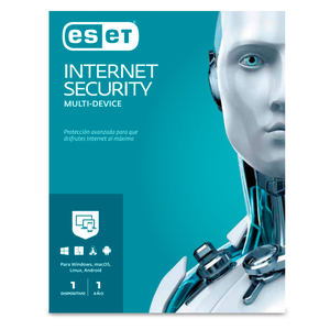 ESET INTERNET SECURITY 1 AÑO/ 1 PC ESET INTERNET SECURITY 1 AÑO/ 1 PC