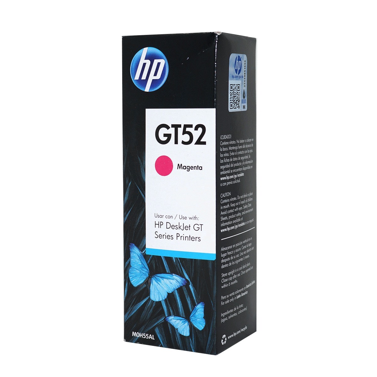 BOTELLA DE TINTA MAGENTA HP GT52 ORIGINAL 