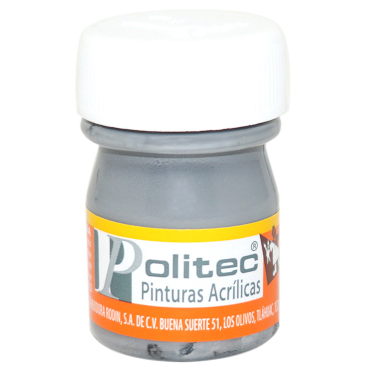 PINTURA ACRILICA GRIS POLITEC N317 20ML PZ