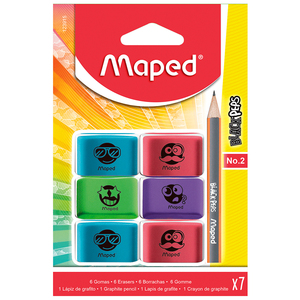 BORRADOR BI-EXT SOFT MINI +BP B/6 BORRADOR BI-EXT SOFT MINI +BP B/6