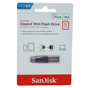 MEMORIA SANDISK IXPAND MINI LIGHTNING 16GB MEMORIA SANDISK IXPAND MINI LIGHTNING 16GB