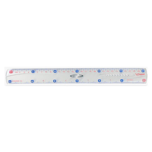 REGLA TRANS 30 CM BLISTER PACK