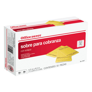 SOBRE COBRANZA MANILA 50 PK OD SOBRE COBRANZA MANILA 50 PK OD