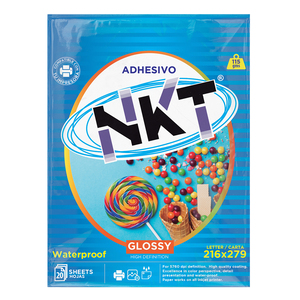 PAPEL ADHESIVO 115G /CRT GLOSSY 20H EN BOLSA PAPEL ADHESIVO 115G /CRT GLOSSY 20H EN BOLSA