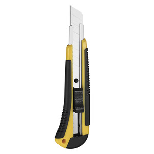 CUTER METALICO OFFICE DEPOT GRANDE 18MM NEGRO/AMARILLO (CUCHILLA RETRACTIL) CUTER METALICO OFFICE DEPOT GRANDE 18MM NEGRO/AMARILLO (CUCHILLA RETRACTIL)