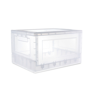 CAJA PLEGABLE TRASPARENTE 43.5*34*25.5CM CAJA PLEGABLE TRASPARENTE 43.5*34*25.5CM