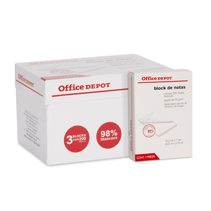 CUBO DE NOTAS OFFICE DEPOT CAJA CUBO DE NOTAS OFFICE DEPOT CAJA