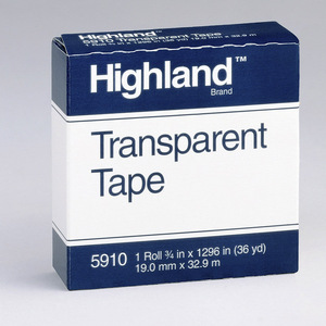 CINTA ADHESIVA HIGHLAND 3/4 X19MM 5910 CINTA ADHESIVA HIGHLAND 3/4 X19MM 5910