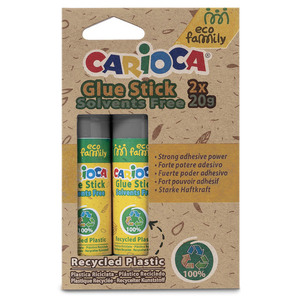 LAPIZ ADHESIVO CARIOCA ECO FAMILY 20GRS 2U LAPIZ ADHESIVO CARIOCA ECO FAMILY 20GRS 2U