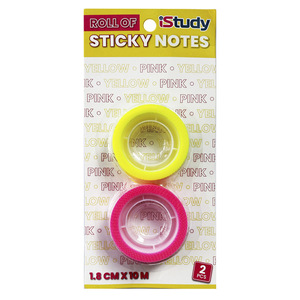 ROLLO ADHESIVO ISTUDY 18MM X 10MTS 2U (COLORES SURTIDOS) ROLLO ADHESIVO ISTUDY 18MM X 10MTS 2U (COLORES SURTIDOS)