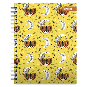 CUADERNO ESPIRAL RAYA FERRINI 100H (GLITTER, UV) CUADERNO ESPIRAL RAYA FERRINI 100H (GLITTER, UV)