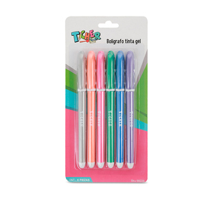 BOLIGRAFO BARRIL TGEL PTO EXTRAFINO 0.5MM TINTA NEGRA 6PZ BOLIGRAFO BARRIL TGEL PTO EXTRAFINO 0.5MM TINTA NEGRA 6PZ